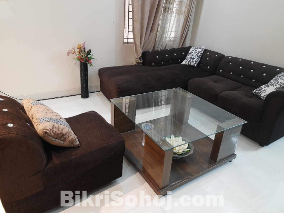 Sofa set with tea table